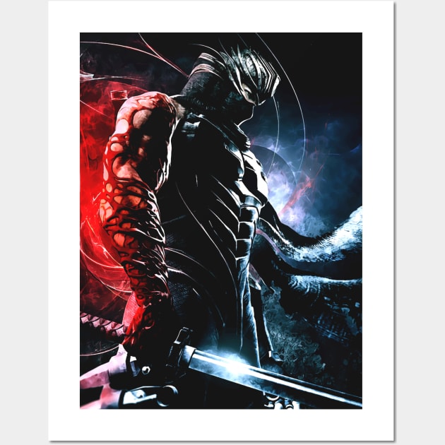 Ryu Hayabusa ninja gaiden 3 Wall Art by syanart